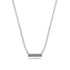 Small Diamond Necklace Bar With - Zahra No. 3