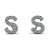 Personalised Initial Diamond Earrings - Gloria No. 3 image 1
