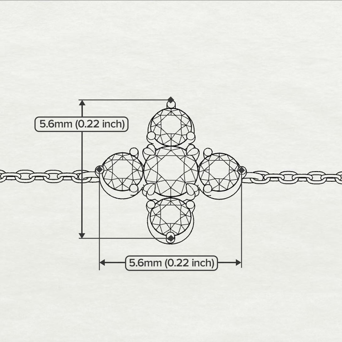 Compass Diamond Necklace - Maren No. 32