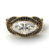Milgrain Marquise Diamond Engagement Ring - Marley No. 31 image 3