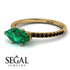 Marqise Emerald Engagement Ring - Lola No. 34