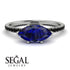 Marqise Sapphire Engagement Ring - Lola No. 45