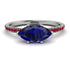 Marqise Sapphire Engagement Ring - Lola No. 60
