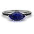 Marqise Sapphire Engagement Ring - Lola No. 45