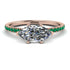Marqise Diamond Engagement Ring - Lola No. 17