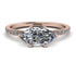 Marqise Diamond Engagement Ring - Lola No. 2