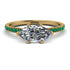 Marqise Diamond Engagement Ring - Lola No. 16