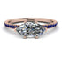 Marqise Diamond Engagement Ring - Lola No. 62