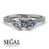 Marqise Diamond Engagement Ring - Lola No. 3
