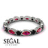 Marquise Ruby Eternity Band - Cecilia No. 42