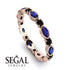 Marquise Sapphire Eternity Band - Cecilia No. 44 image 10