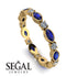 Marquise Sapphire Eternity Band - Cecilia No. 13 image 10