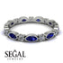Marquise Sapphire Eternity Band - Cecilia No. 15 image 2