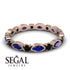 Marquise Sapphire Eternity Band - Cecilia No. 44