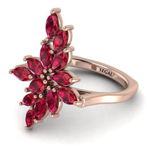 Marquise Shape Ruby Galmorious Ring - Melanie No. 11 image 1