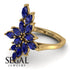 Marquise Shape Sapphire Galmorious Ring - Melanie No. 13 image 6