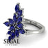 Marquise Shape Sapphire Galmorious Ring - Melanie No. 15 image 6