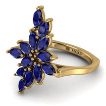 Marquise Shape Sapphire Galmorious Ring - Melanie No. 13 image 1