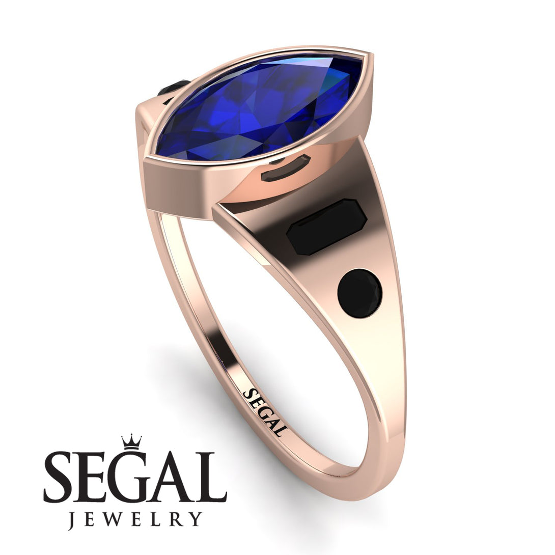 Marquise Bezel Diamond Ring - Juliana No. 44