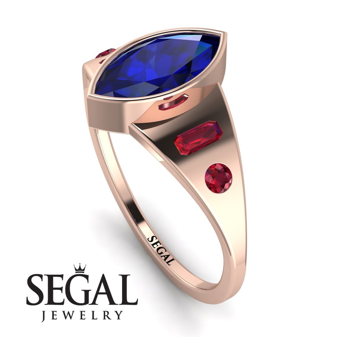 Marquise Bezel Diamond Ring - Juliana No. 59