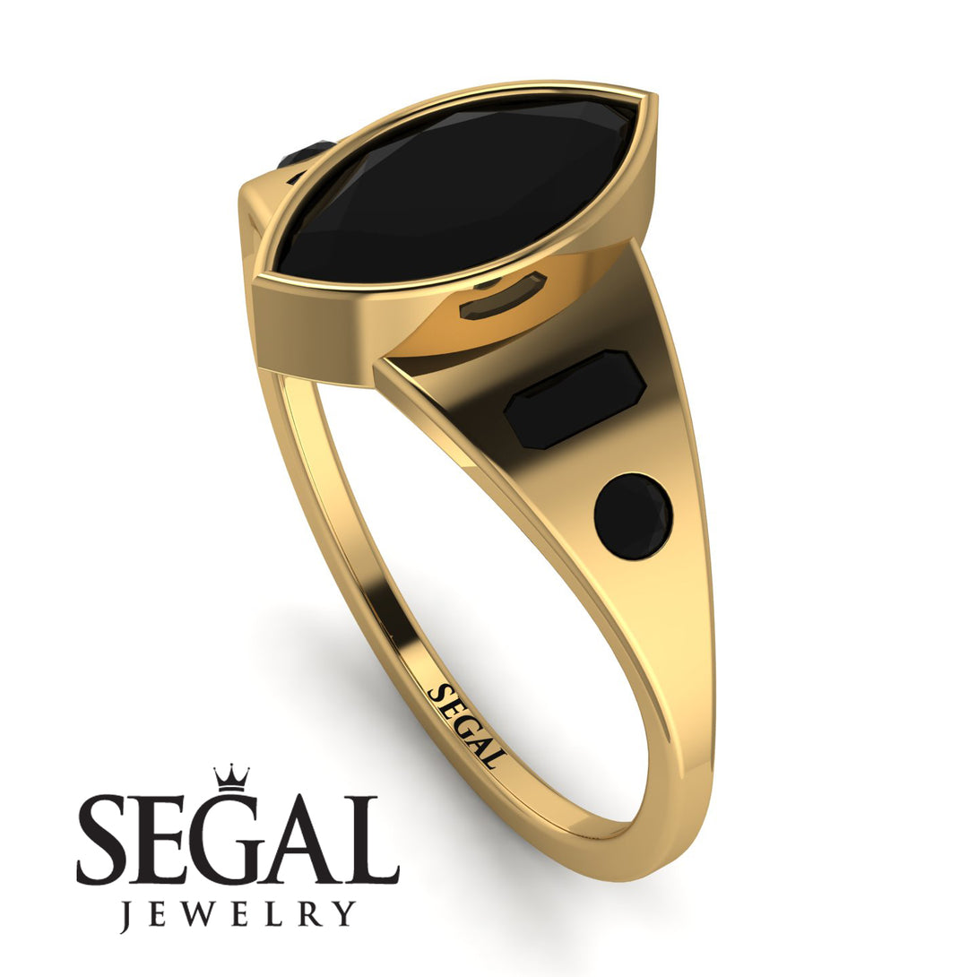 Marquise Bezel Diamond Ring - Juliana No. 37