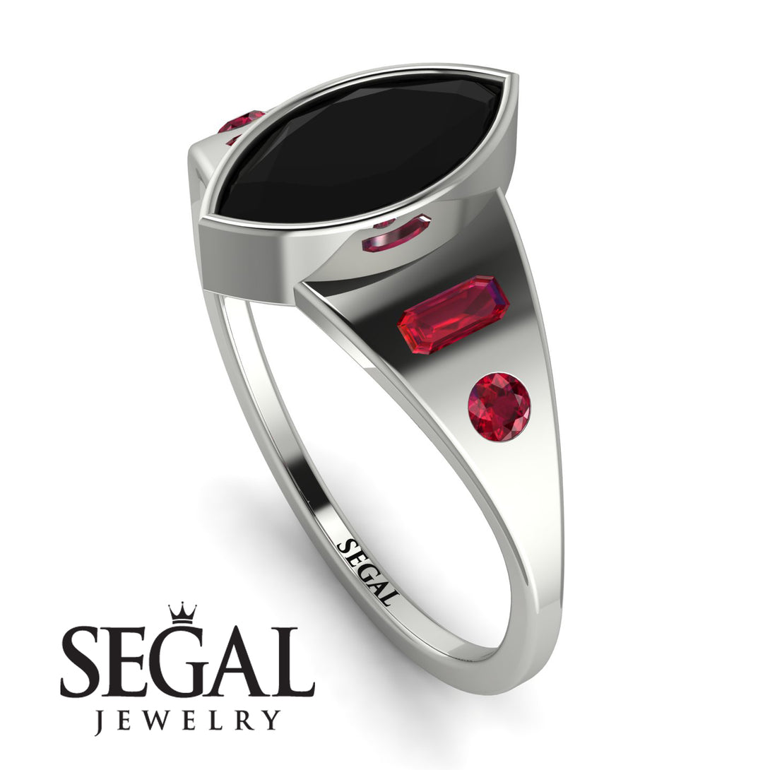 Marquise Bezel Diamond Ring - Juliana No. 54