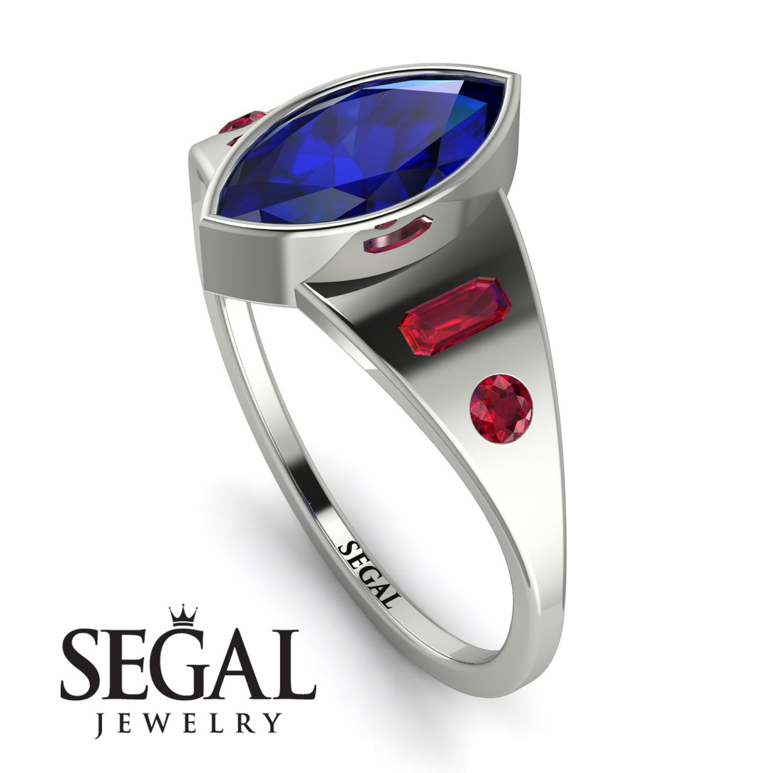 Marquise Bezel Diamond Ring - Juliana No. 60