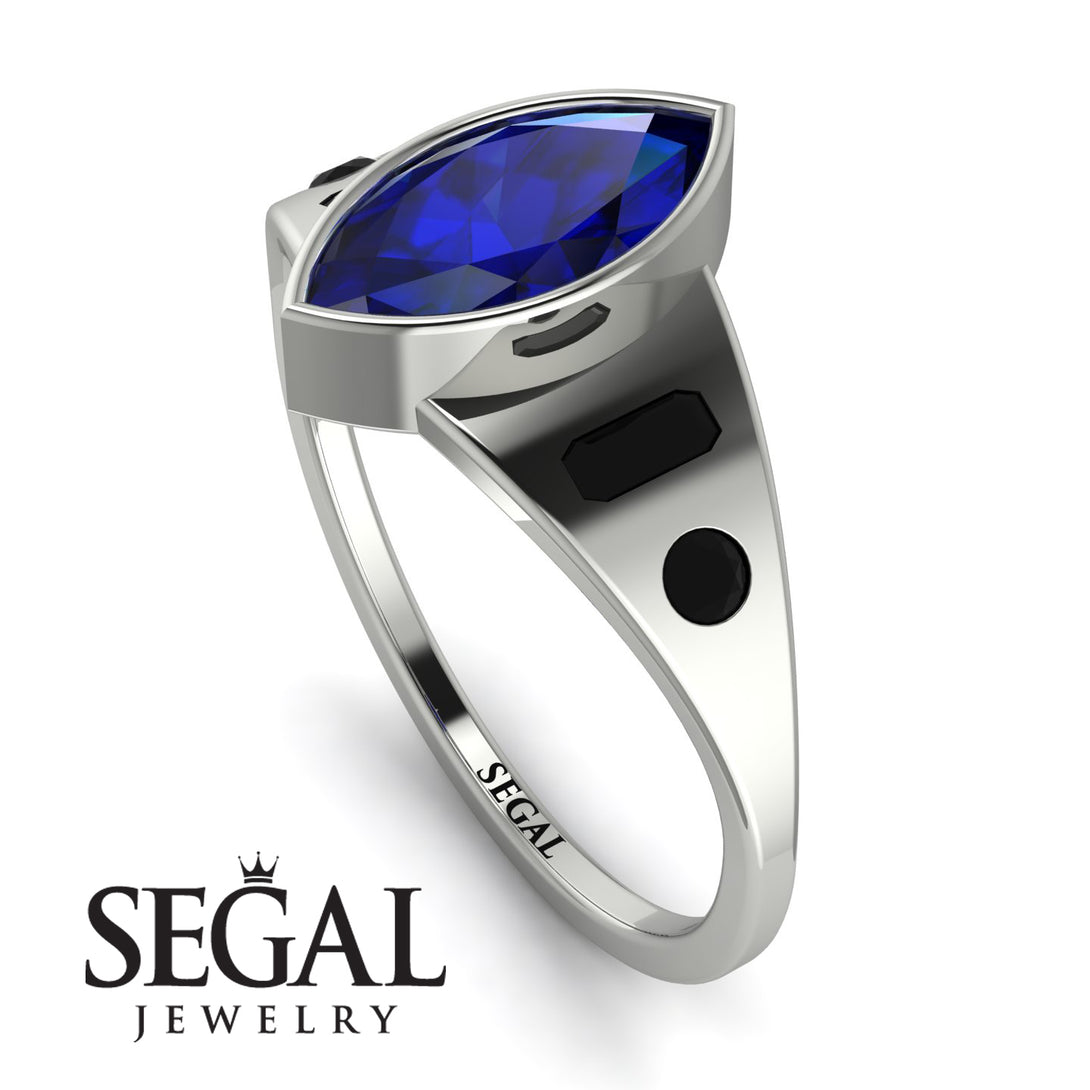 Marquise Bezel Diamond Ring - Juliana No. 45