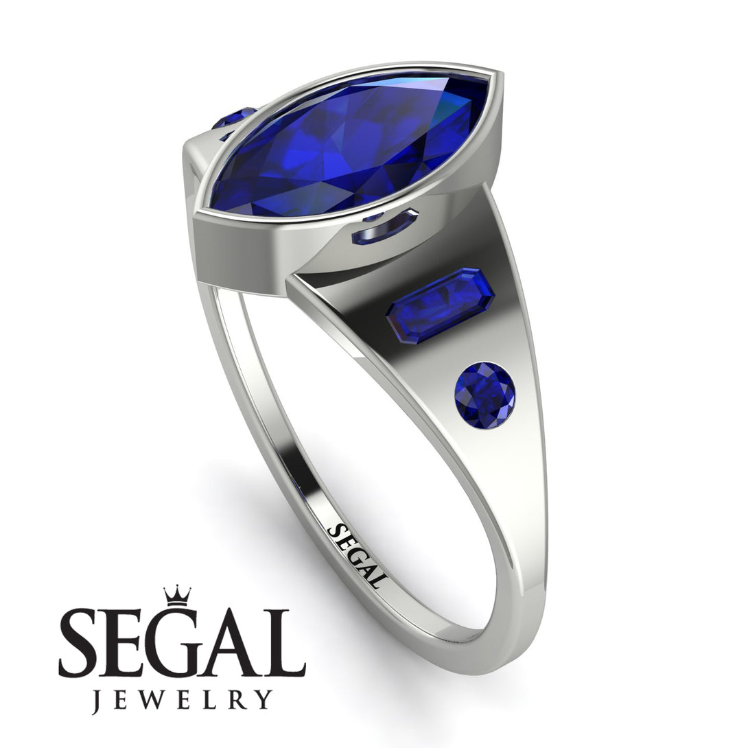 Marquise Bezel Diamond Ring - Juliana No. 75