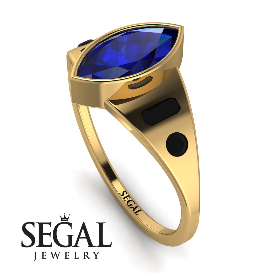 Marquise Bezel Diamond Ring - Juliana No. 43