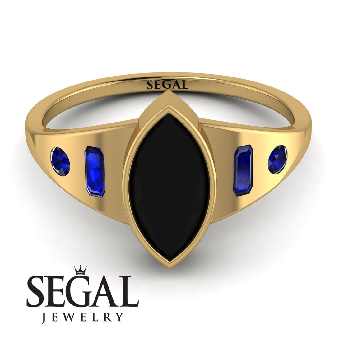 Marquise Bezel Diamond Ring - Juliana No. 67