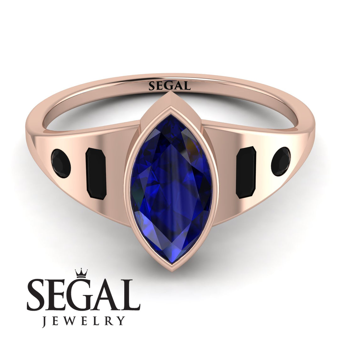 Marquise Bezel Diamond Ring - Juliana No. 44