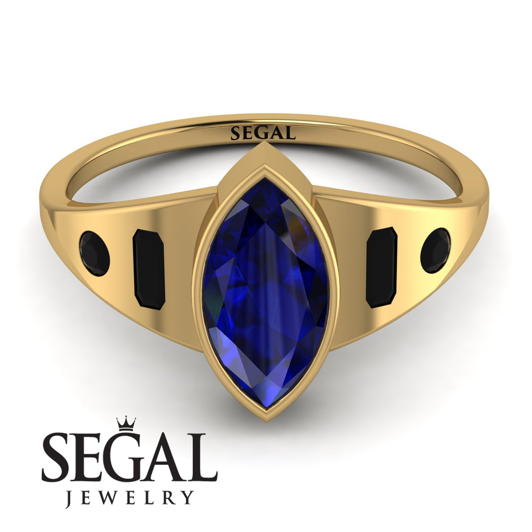 Marquise Bezel Diamond Ring - Juliana No. 43