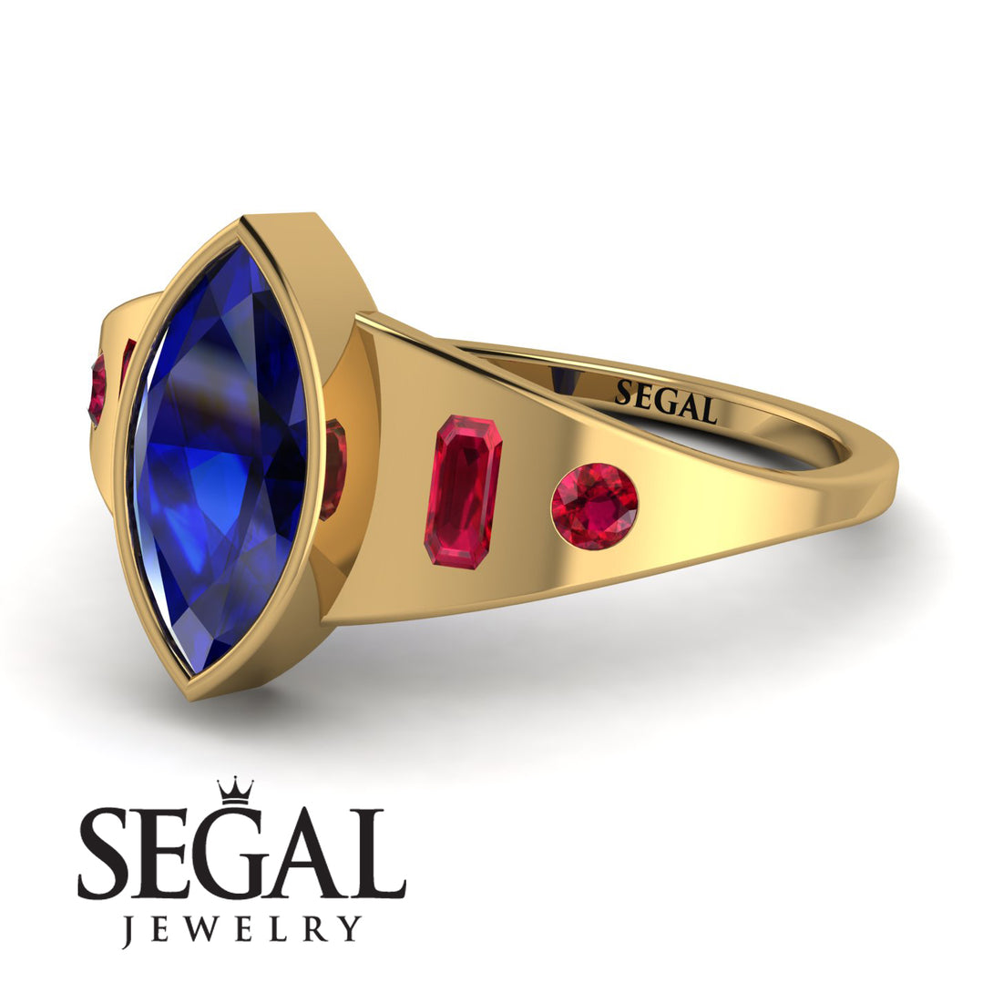 Marquise Bezel Diamond Ring - Juliana No. 58