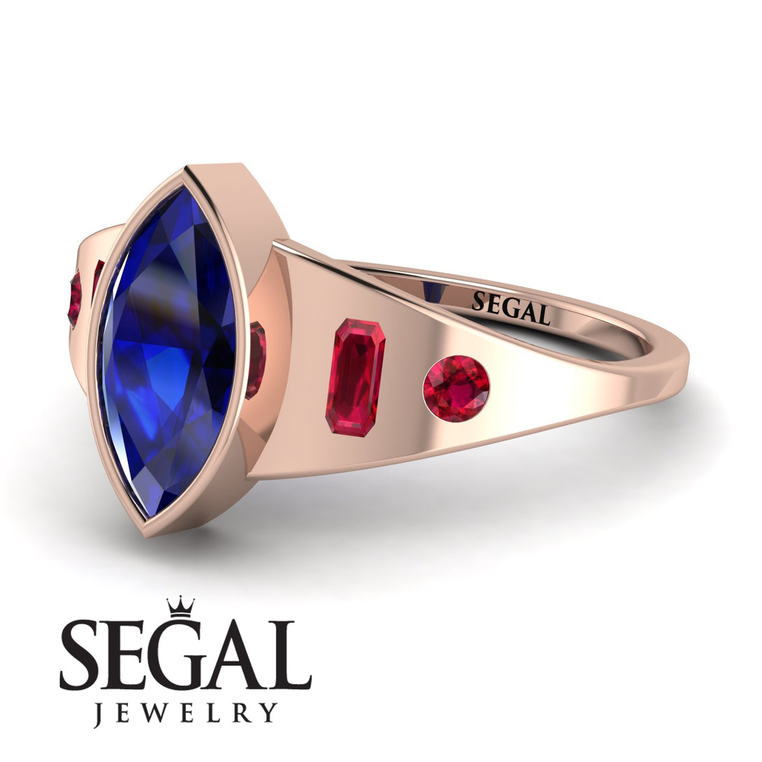 Marquise Bezel Diamond Ring - Juliana No. 59