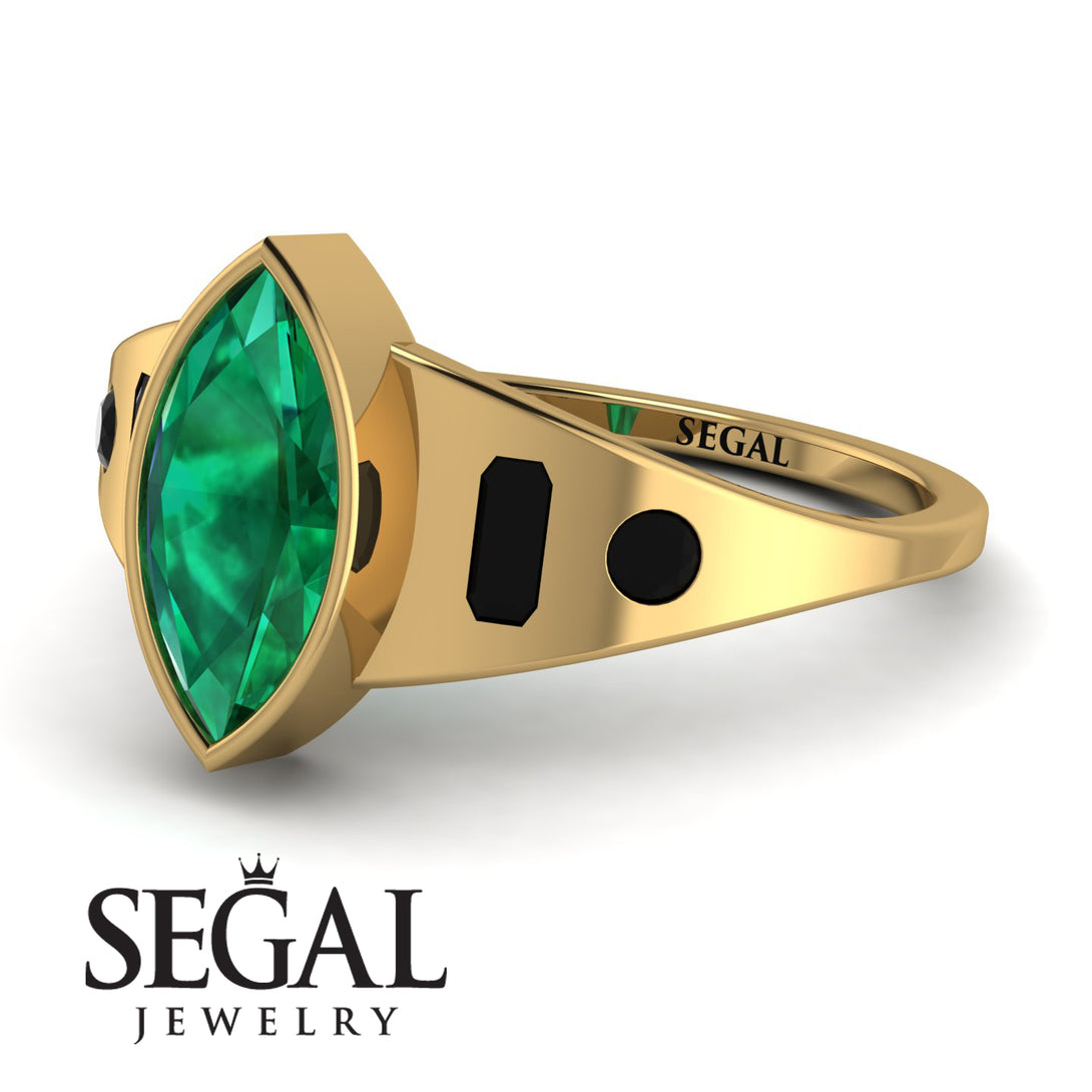 Marquise Bezel Diamond Ring - Juliana No. 34