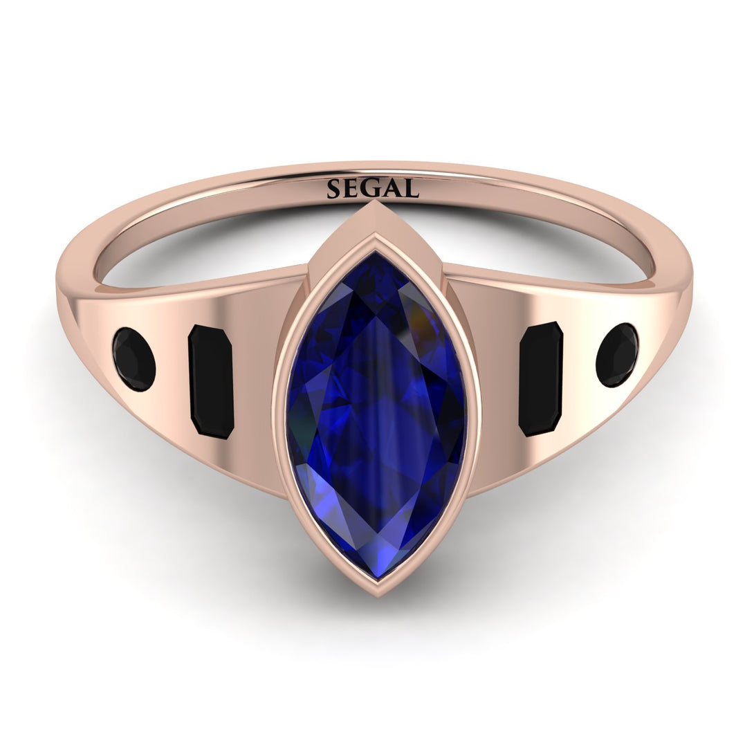 Marquise Bezel Diamond Ring - Juliana No. 44