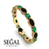Marquise Black Diamond Eternity Band - Cecilia No. 22 image 10