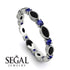 Marquise Black Diamond Eternity Band - Cecilia No. 69 image 10