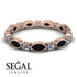Marquise Black Diamond Eternity Band - Cecilia No. 8 image 2