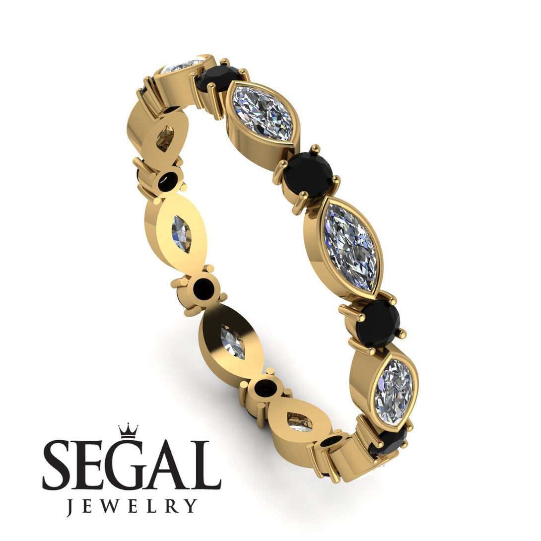 Marquise Diamond Eternity Band - Cecilia No. 31