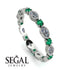 Marquise Diamond Eternity Band - Cecilia No. 18