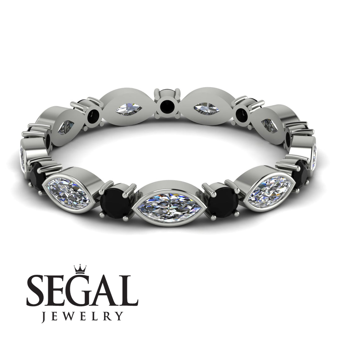 Marquise Diamond Eternity Band - Cecilia No. 33