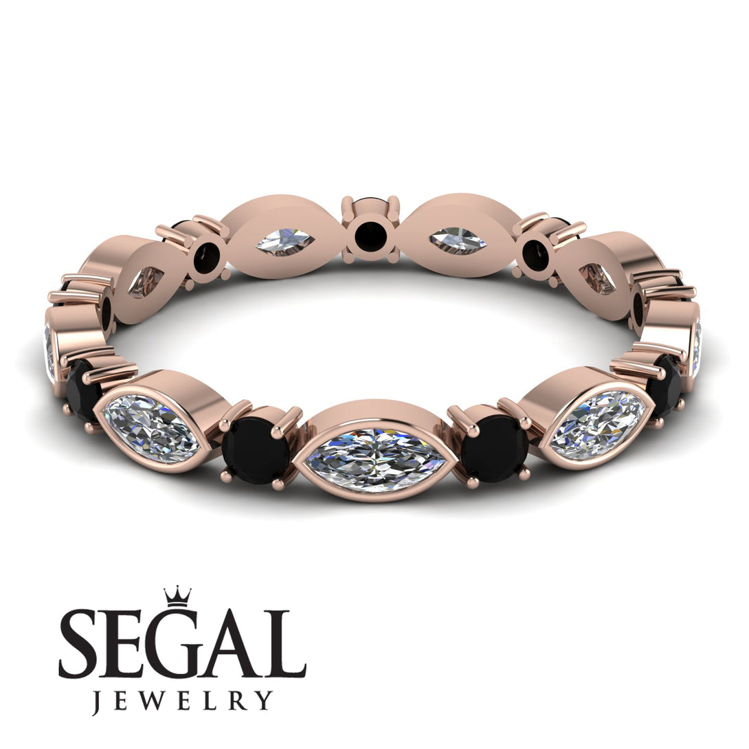 Marquise Diamond Eternity Band - Cecilia No. 32