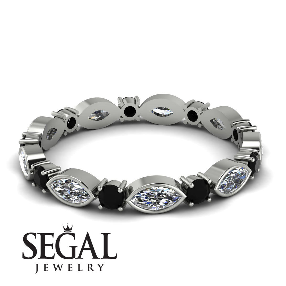 Marquise Diamond Eternity Band - Cecilia No. 33