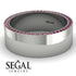 Massive Ruby Eternity Wedding Band - Liam No. 12