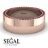 Massive Ruby Eternity Wedding Band - Liam No. 11