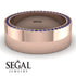 Massive Sapphire Eternity Wedding Band - Liam No. 14