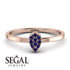 Minimalist Pear Sapphire Ring - Genesis No. 14 image 10