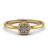 Minimalist Round Diamond Ring - Mckenna No. 1